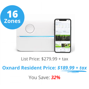 Oxnard residents pay just $189.99 for a 16 zone irrigation controller!